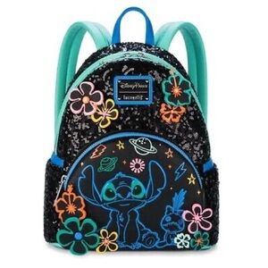 Loungefly Kids Backpack - Black and Blue